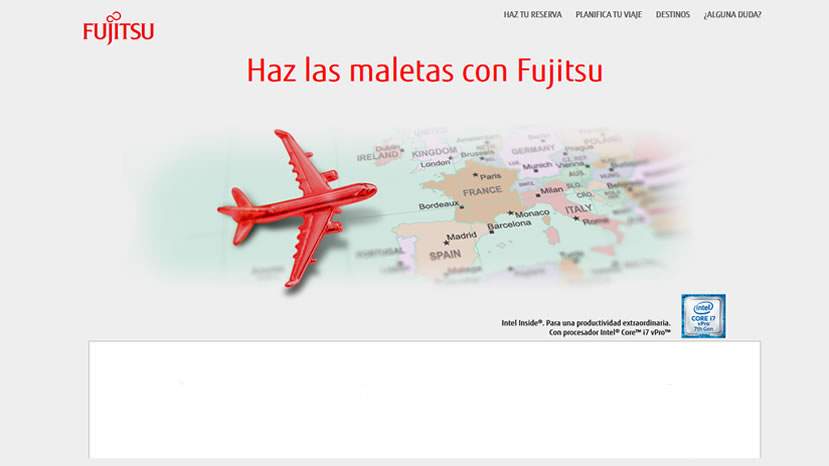 Caso de éxito: Haz las maletas con Fujitsu - Fujitsu