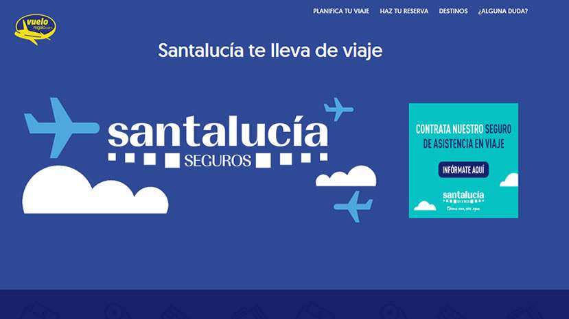 Caso de éxito: Santalucía te lleva de viaje - Santalucía Seguros